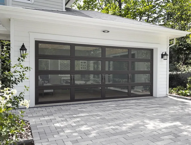 South Euclid Garage Door Repair design specialist presenting custom garage door options to South Euclid homeowner