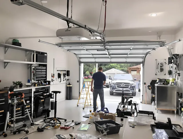 Garage door opener installation by South Euclid Garage Door Repair in South Euclid