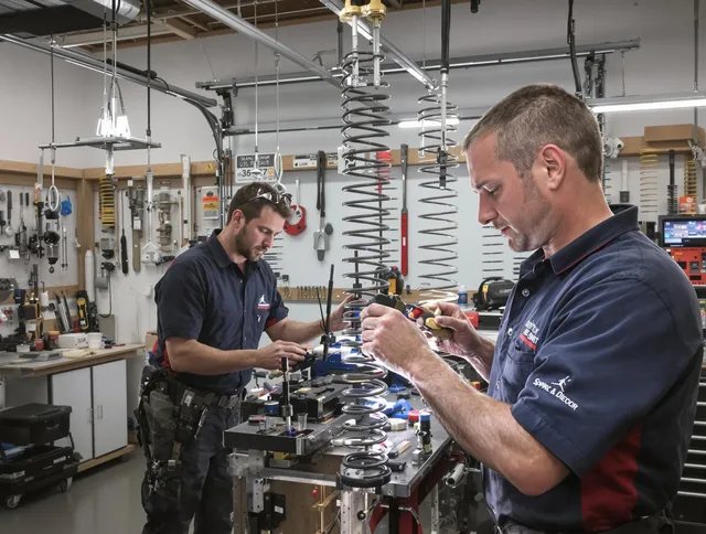 Garage door spring repair service by South Euclid Garage Door Repair in South Euclid